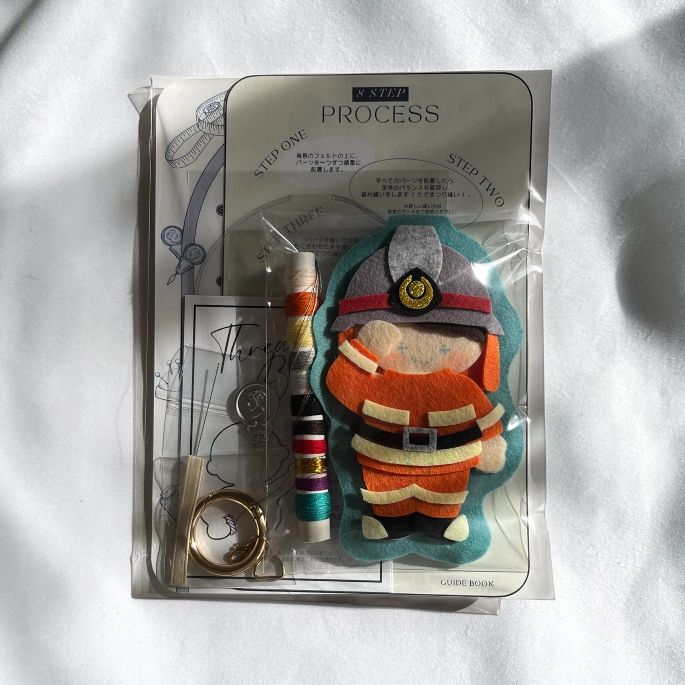 Sewing Kit - Fireman Blue
