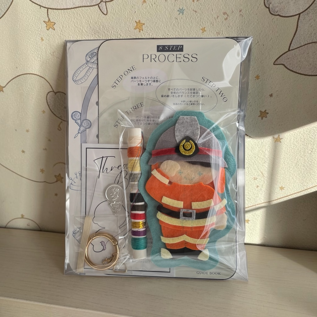 Sewing Kit - Fireman Blue