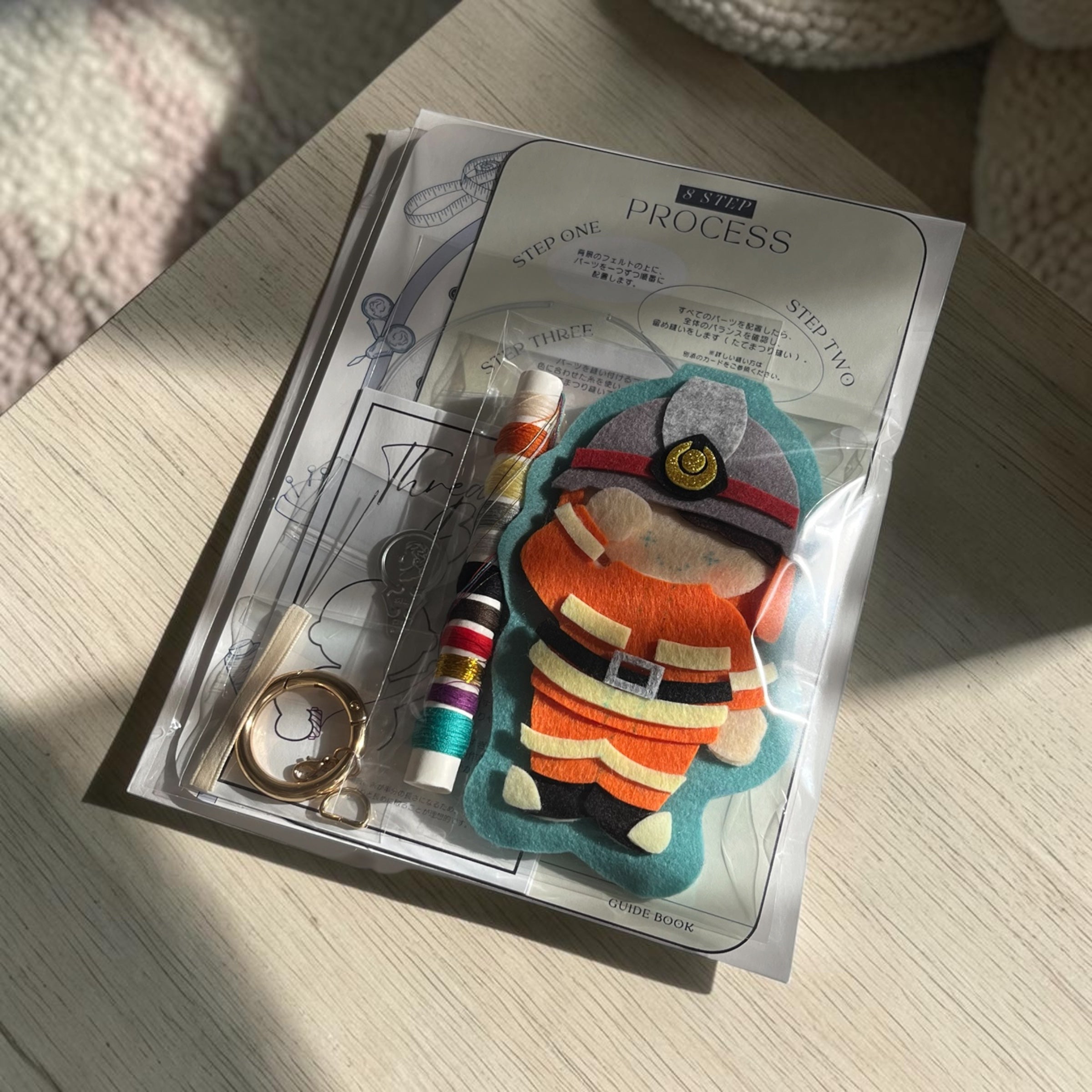 Sewing Kit - Fireman Blue