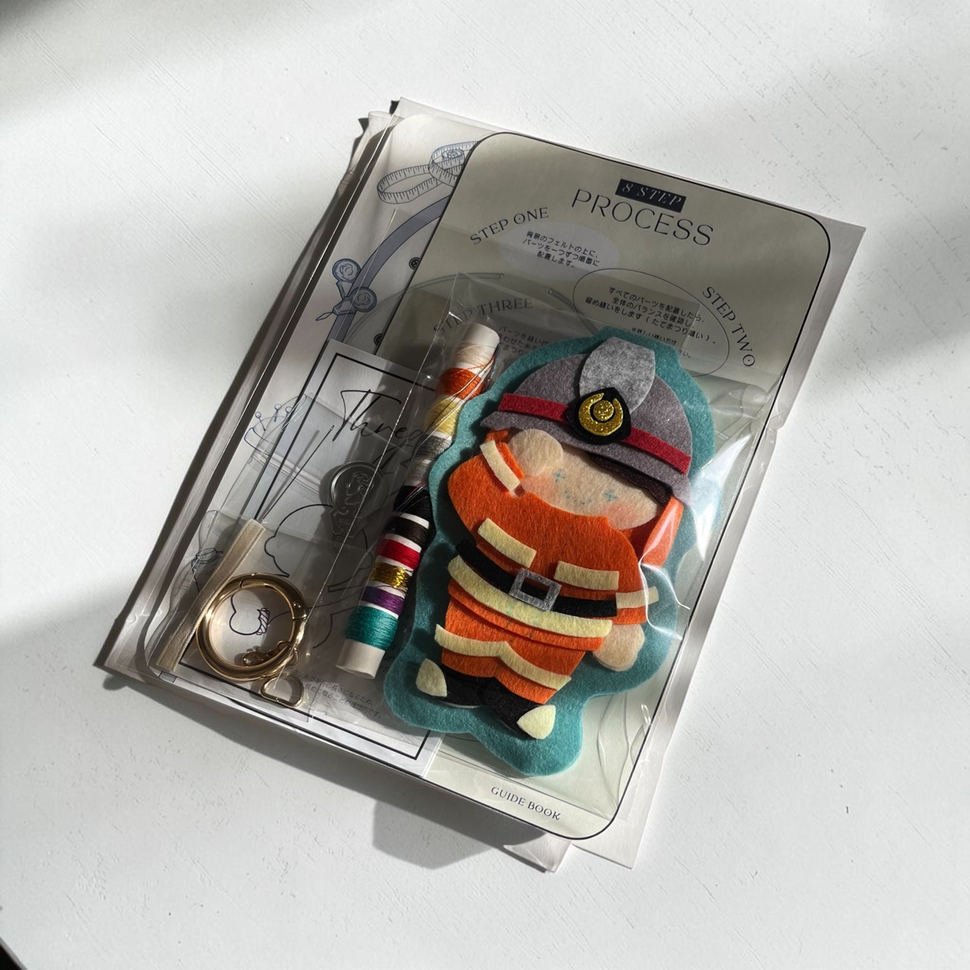 Sewing Kit - Fireman Blue