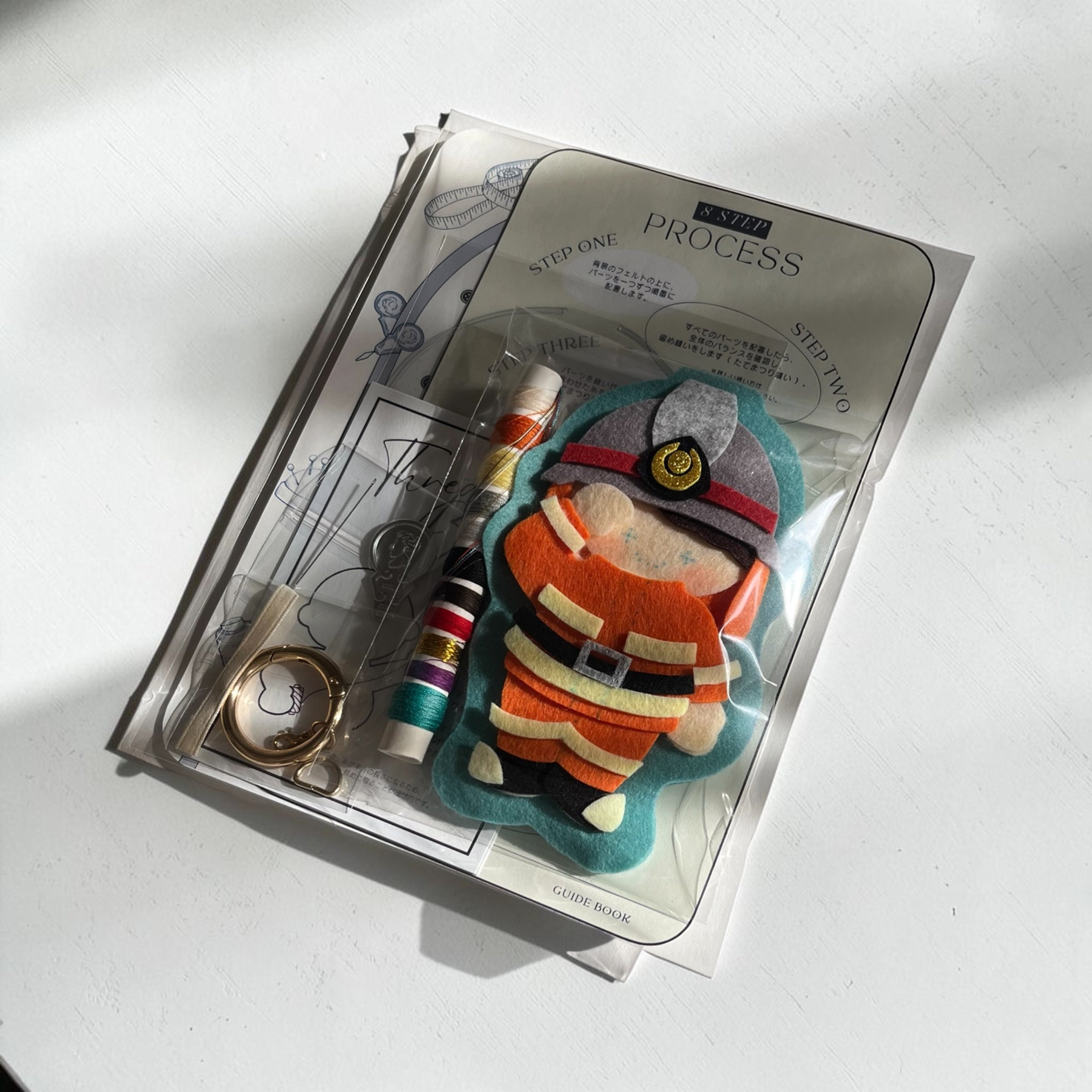 Sewing Kit - Fireman Blue